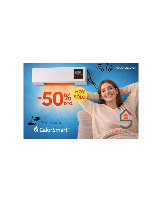 CalorSmart™ ¿Por qué seguir pasando frío si puedes calentar tu espacio en segundos?