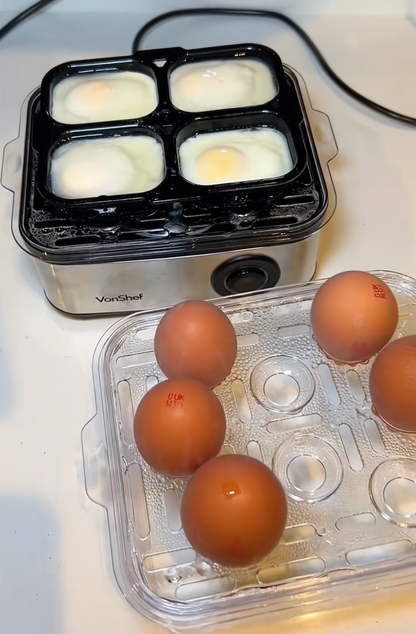 HuevosPerfectos™ | Cocedor Eléctrico de Huevos Multifunción🥚