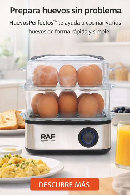 HuevosPerfectos™ | Cocedor Eléctrico de Huevos Multifunción🥚