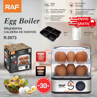 HuevosPerfectos™ | Cocedor Eléctrico de Huevos Multifunción🥚